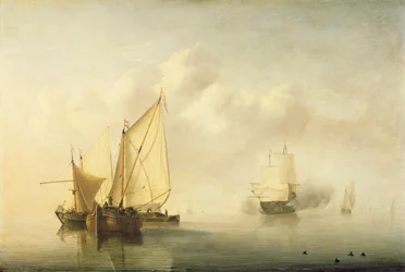 Kalm zee, 1653